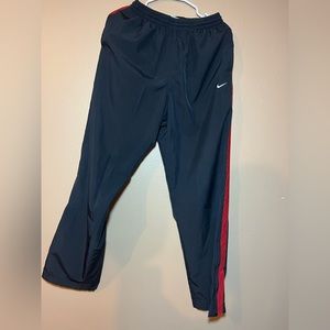 Black and red Nike sweatpants
